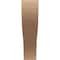 Ekena Millwork 3-inch W x 12-inch D x 12-inch H Geneva Rough Cedar Woodgrain TimberThane Knee Brace, Primed BRCUR03X12X12GNVRCPR - alternate 4
